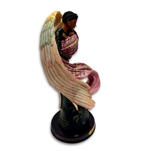 A Heavenly Gift, Angel & Baby Vintage Ceramic Figurine Statue. Home Decor. RARE! - Picture 6 of 8